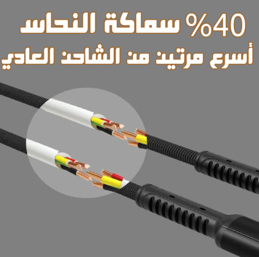 كيبل يو اس بي تايب سي لدنيو أصلي 2 متر