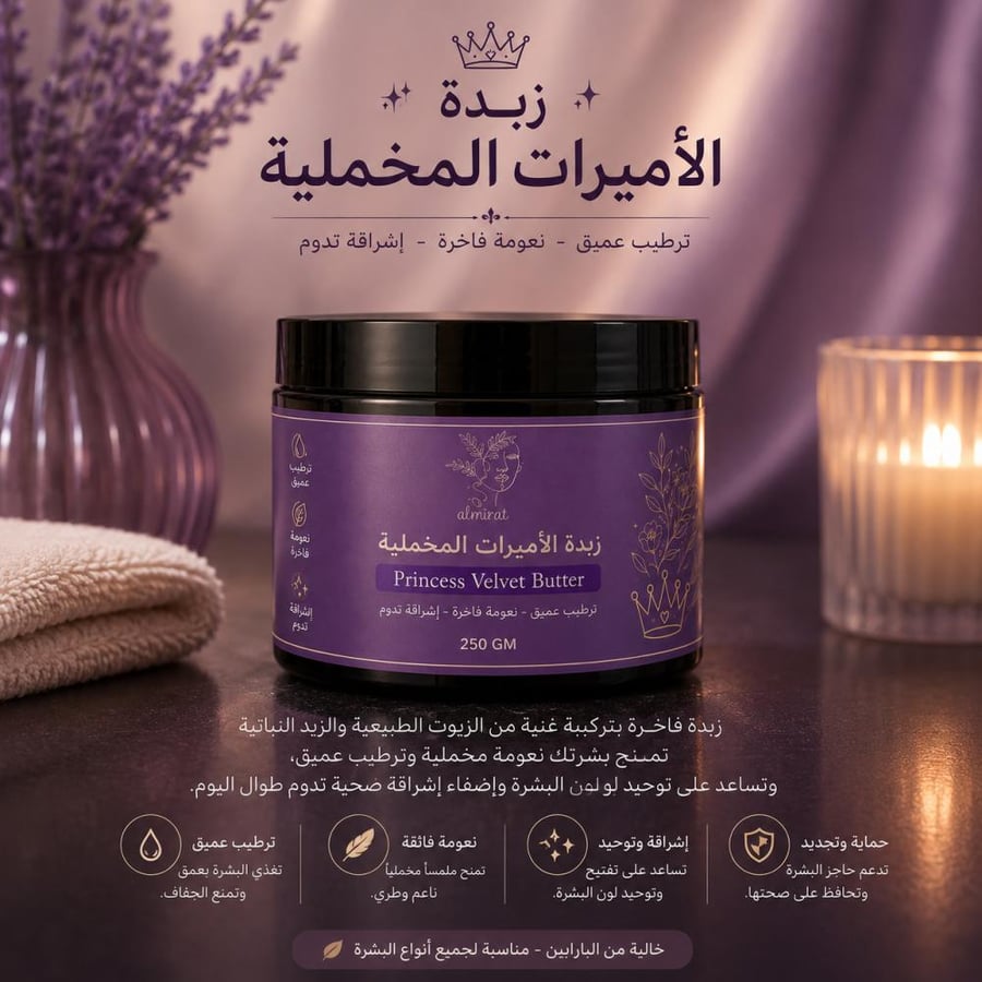 زبدة المخمليه الأميرات