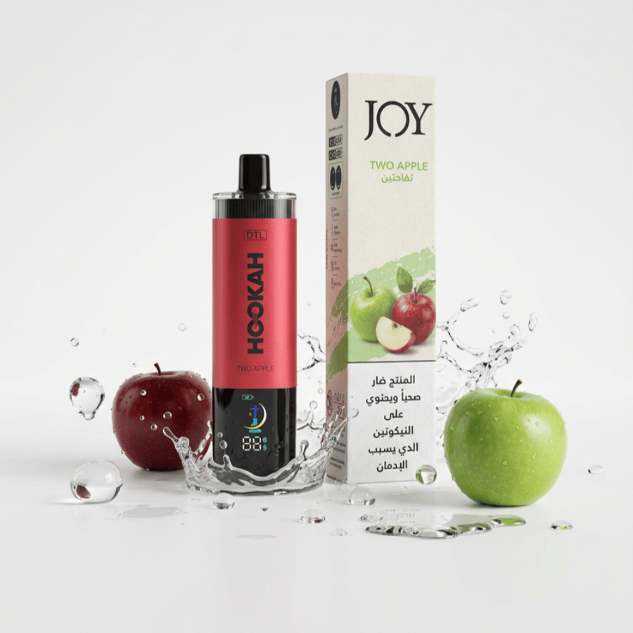 شيشة جوي هوكا 50 ألف موشة JOY Hookah DTL 50,000 Puffs