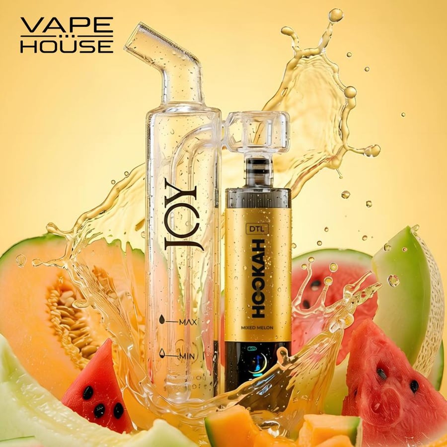 شيشة جوي هوكا 50 ألف موشة JOY Hookah DTL 50,000 Puffs