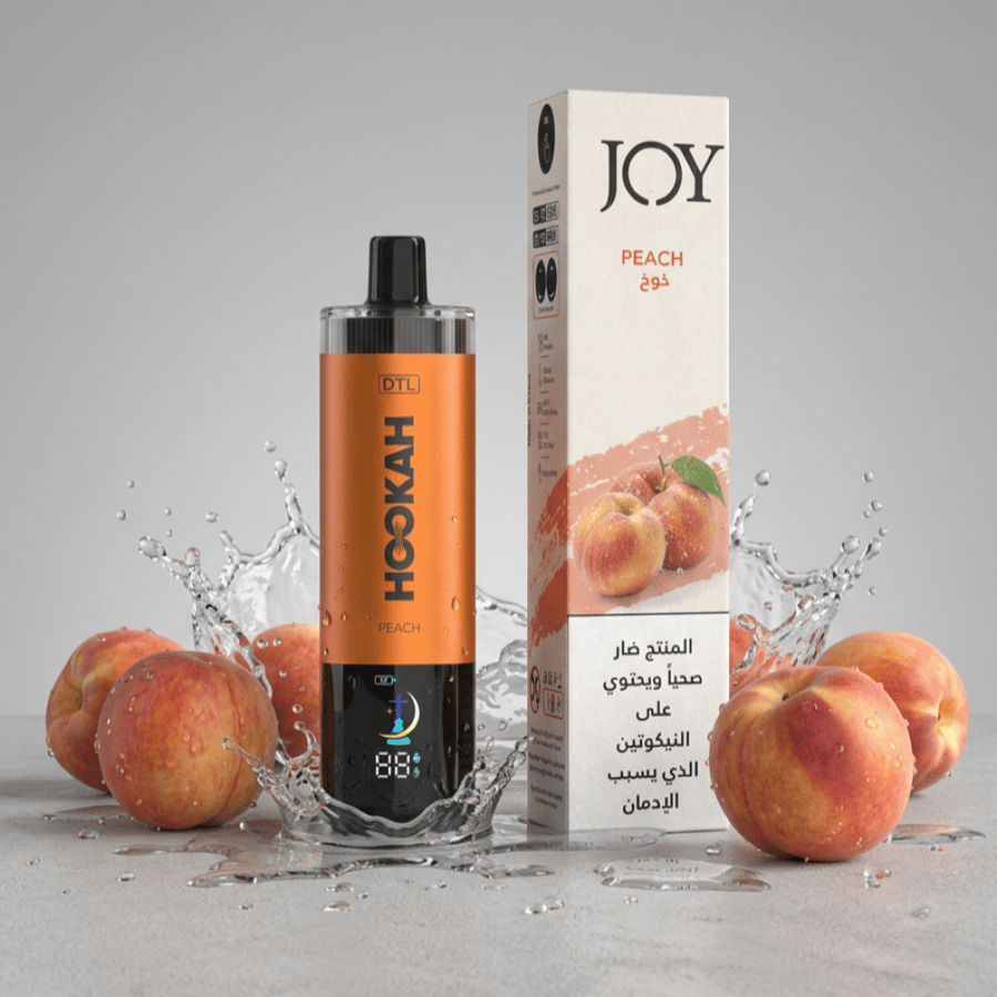 شيشة جوي هوكا 50 ألف موشة JOY Hookah DTL 50,000 Puffs