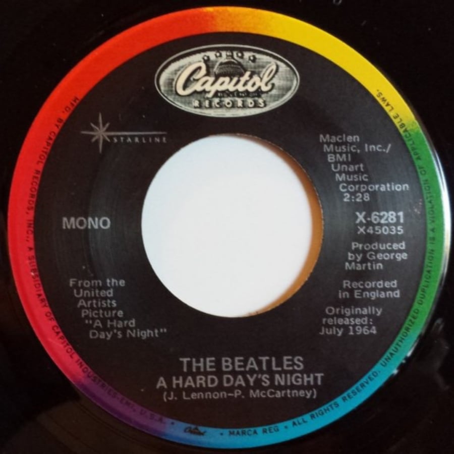 The Beatles ‎- A Hard Day's Night