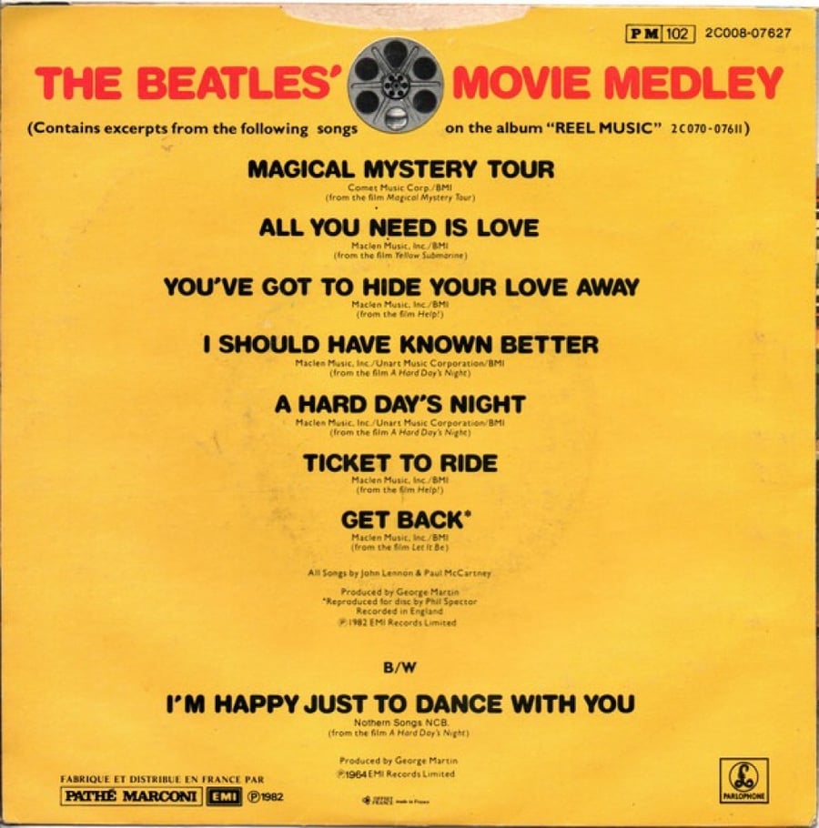 The Beatles – Beatles Movie Medley