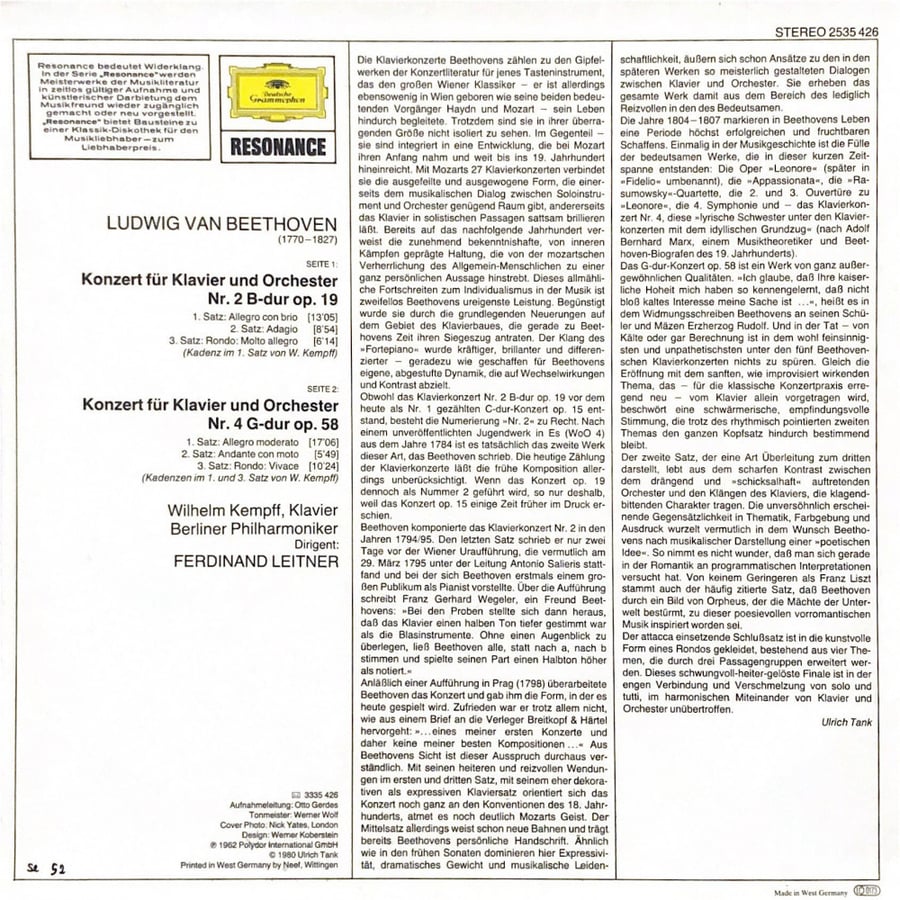 Beethoven - Piano Concertos
