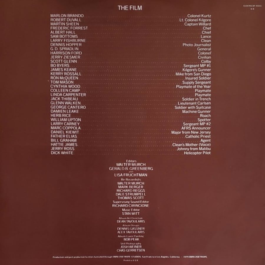 Apocalypse Now - Original Motion Picture Soundtrack