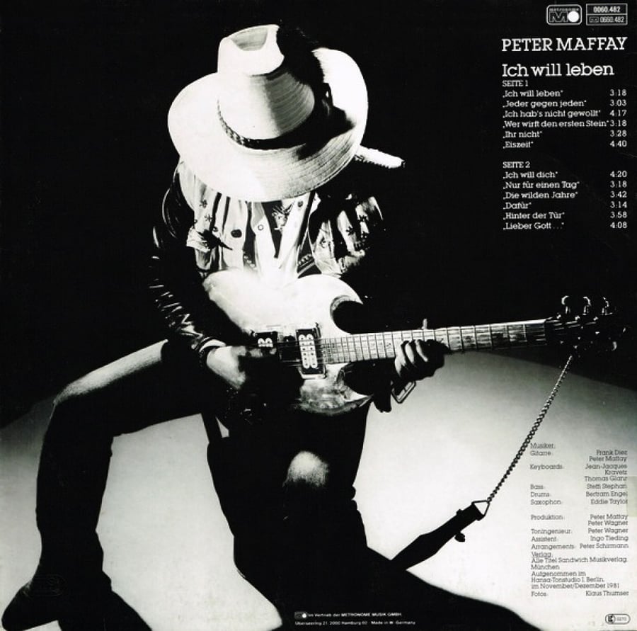 Peter Maffay ‎- Ich Will Leben