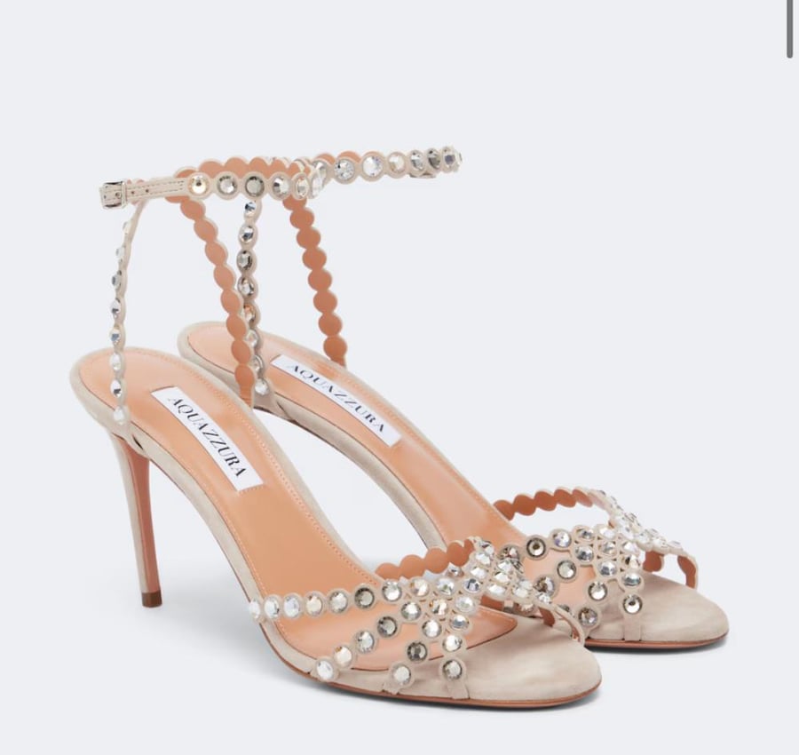 Aquazzura Gray heels