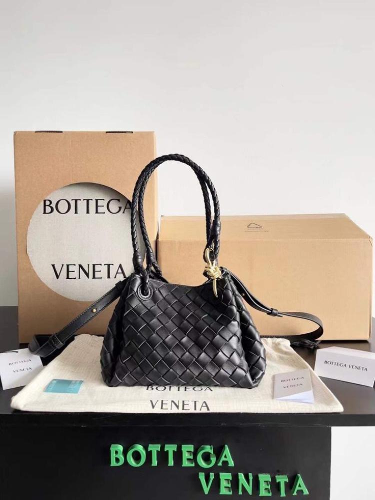Shoulder bag leather parachute Bottega Veneta leather interwoven