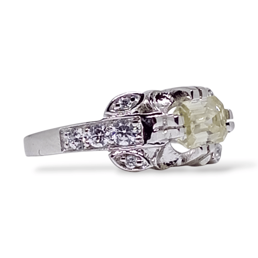 Moissanite Ring