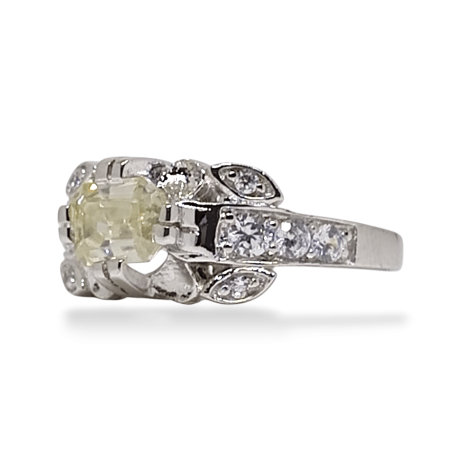 Moissanite Ring
