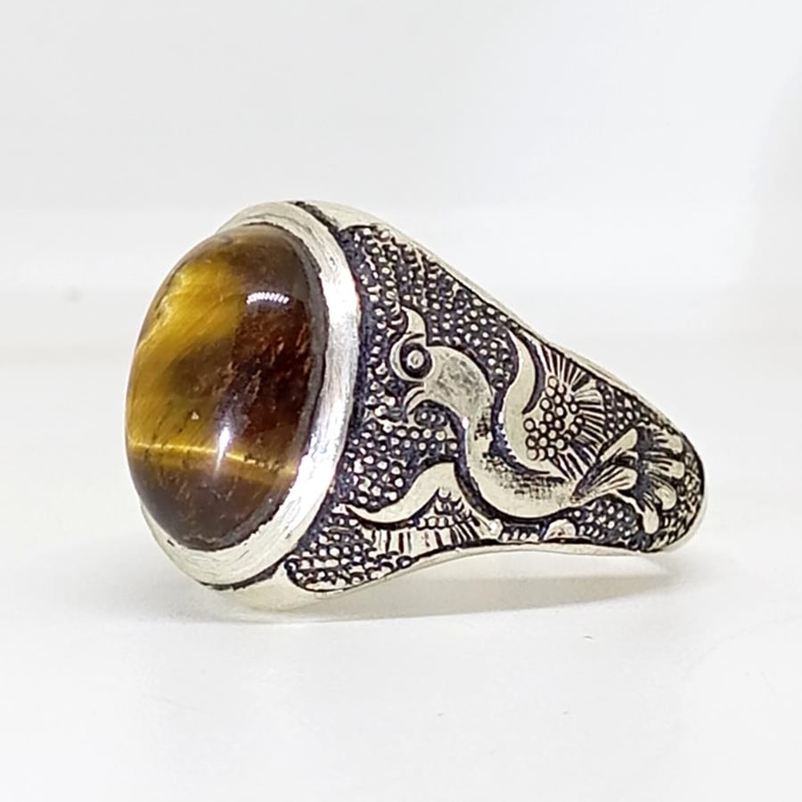 Tiger Eye Ring
