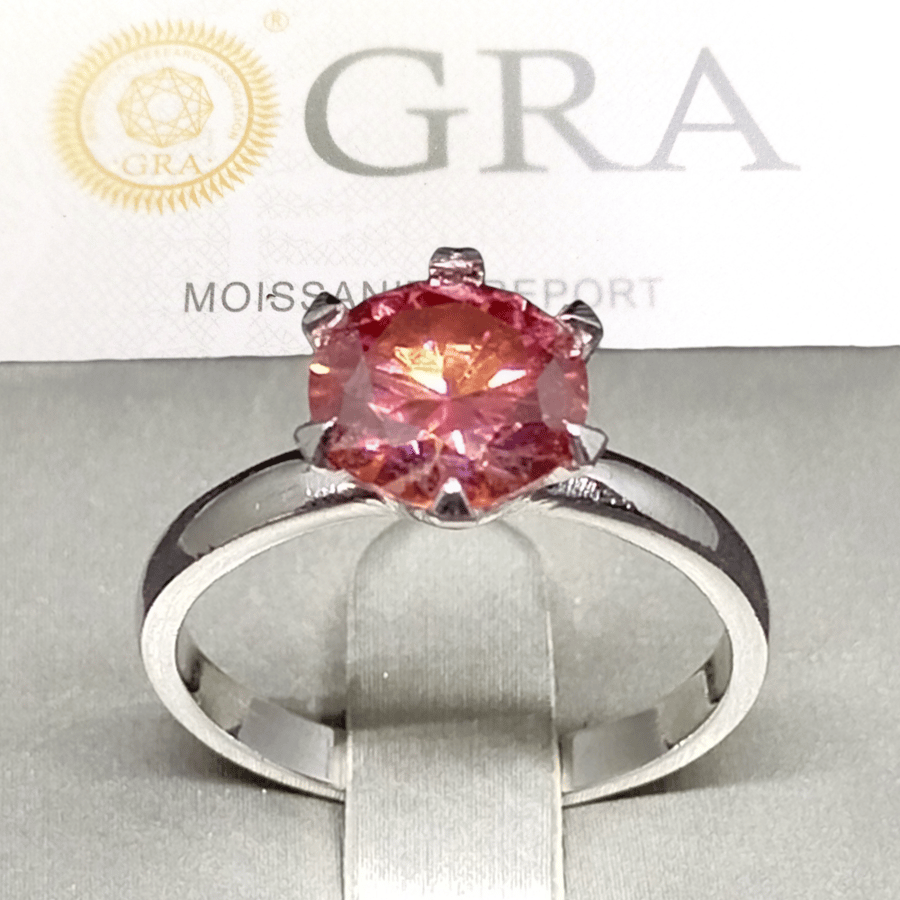 Moissanite Ring