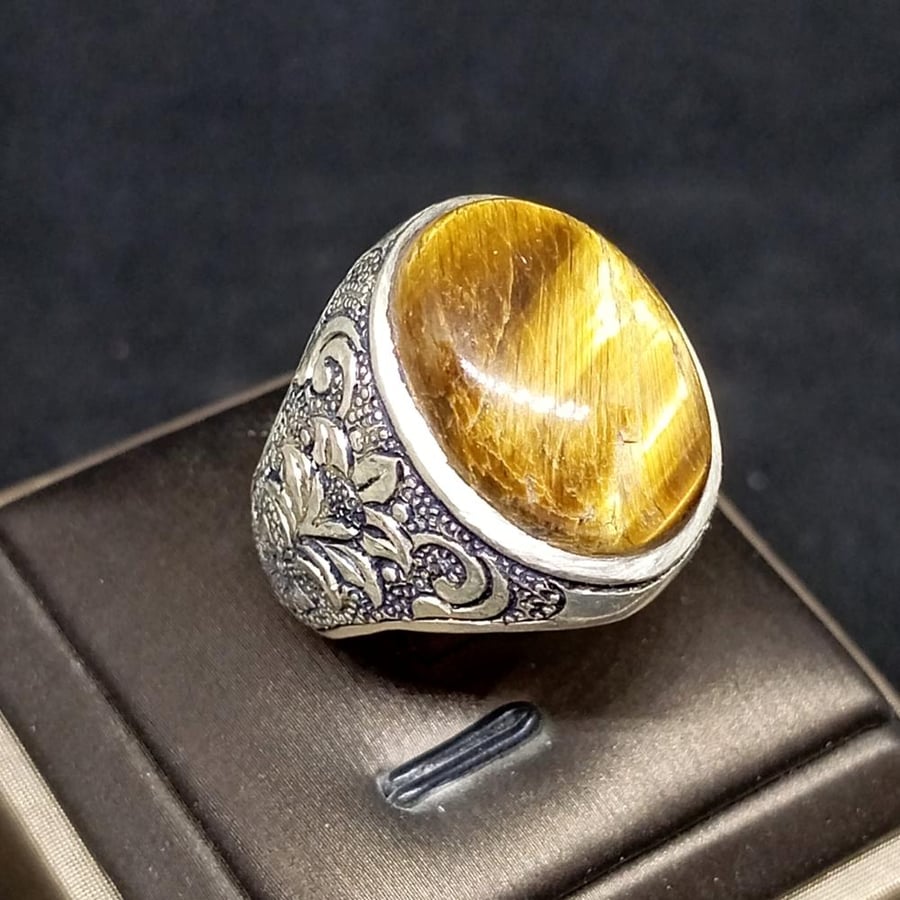 Tiger Eye Ring
