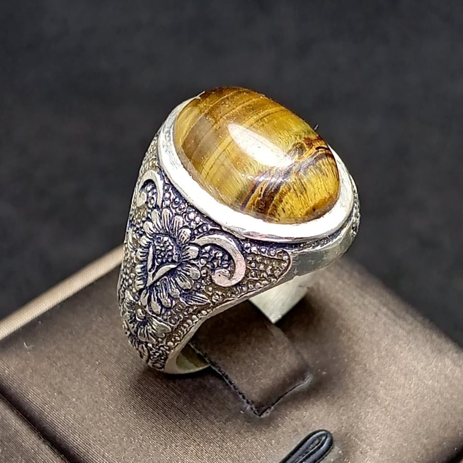 Tiger Eye Ring
