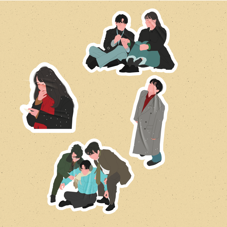 ملصقات عائلة تايفون typhoon family 1