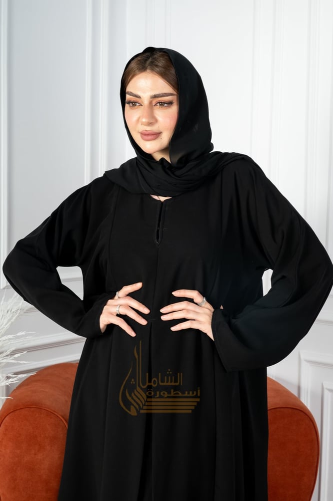 عبايه جود كلوش ساده راقيه