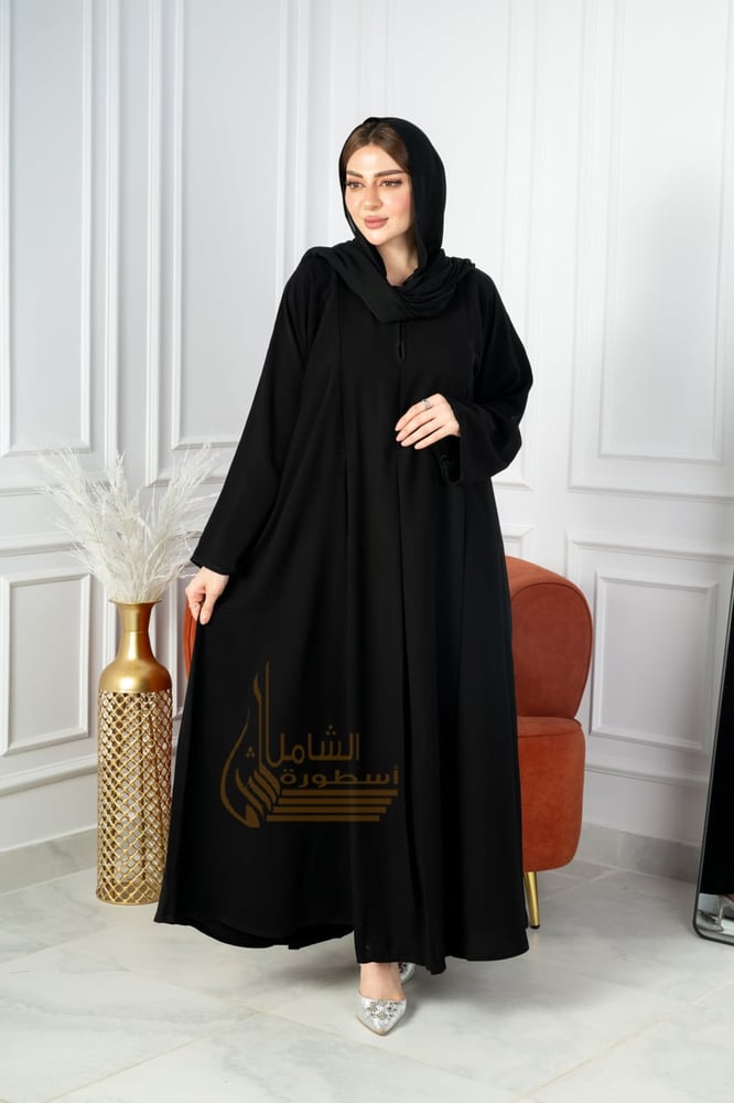 عبايه جود كلوش ساده راقيه