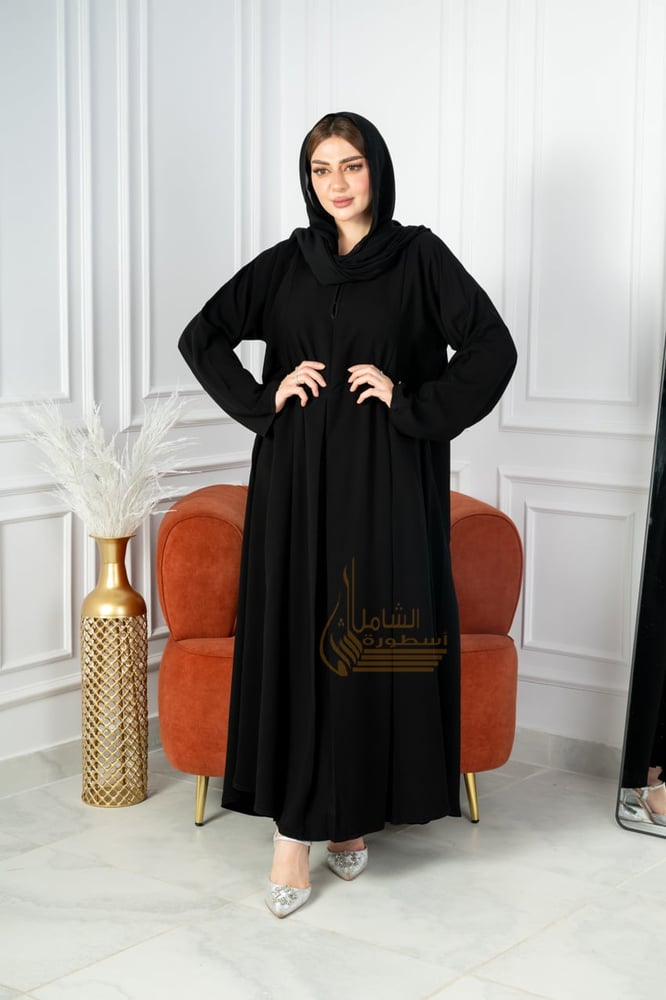 عبايه جود كلوش ساده راقيه