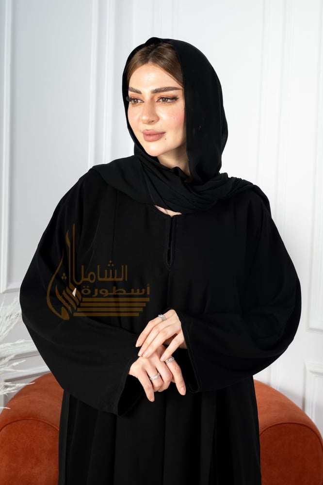 عبايه جود كلوش ساده راقيه