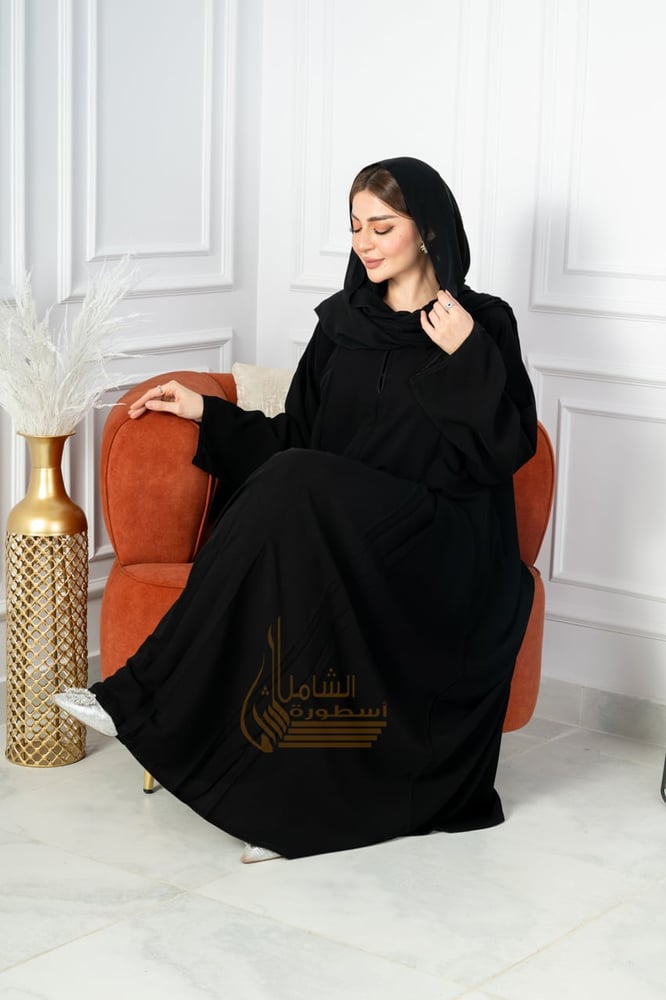عبايه جود كلوش ساده راقيه