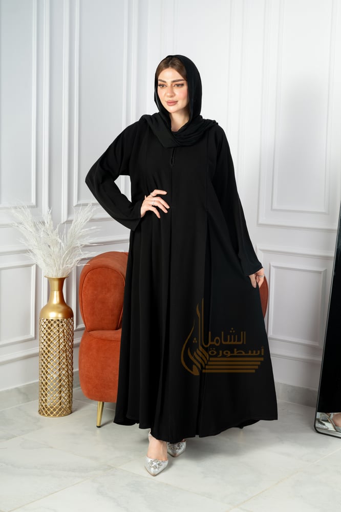 عبايه جود كلوش ساده راقيه