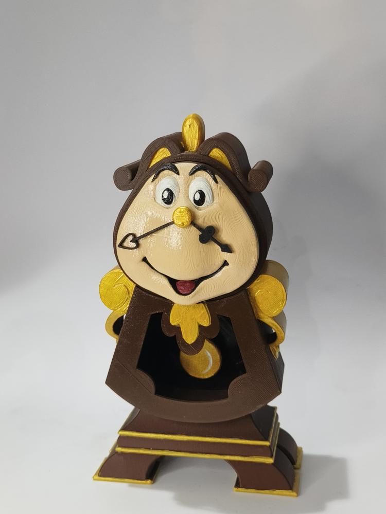 Clock figurine (Beauty and the Beast)