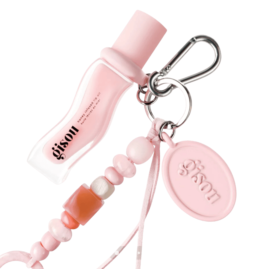 gisou lip oil + keychain