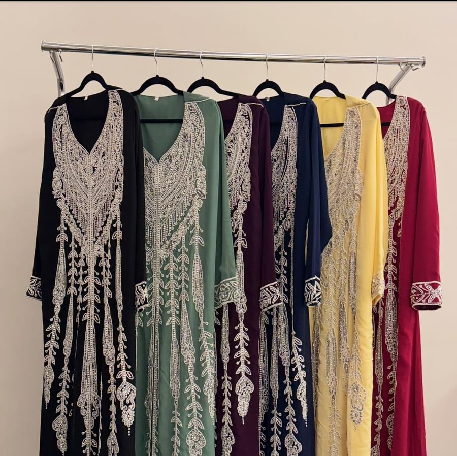قفطان أنيق بشك يدوي (free size)