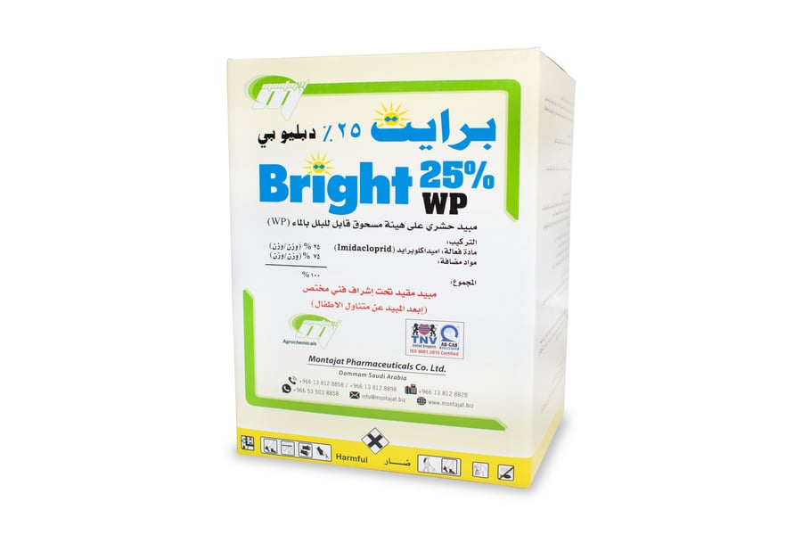 Bright pesticide 25% WP 1 kg