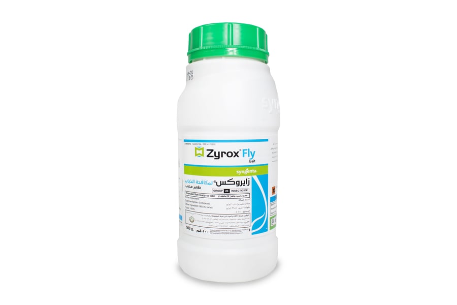 Zyrox Fly 500 grams to combat flies,