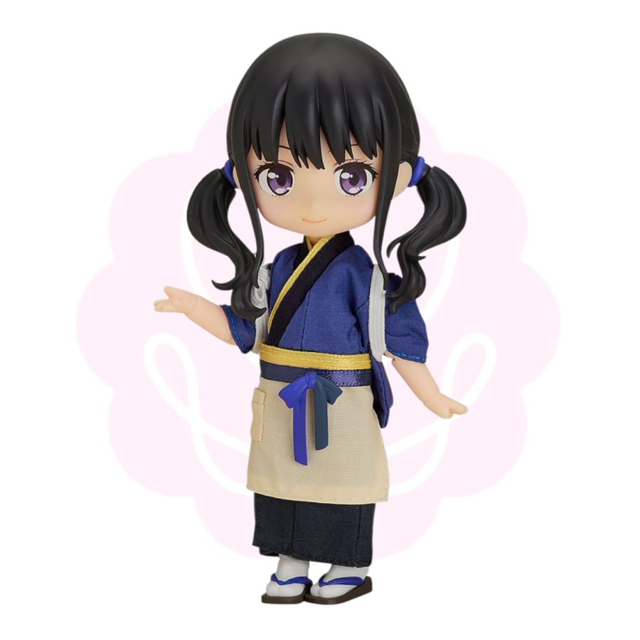 Lycoris Recoil Inoue Takina Nendoroid Doll LycoReco Cafe Ver m9
