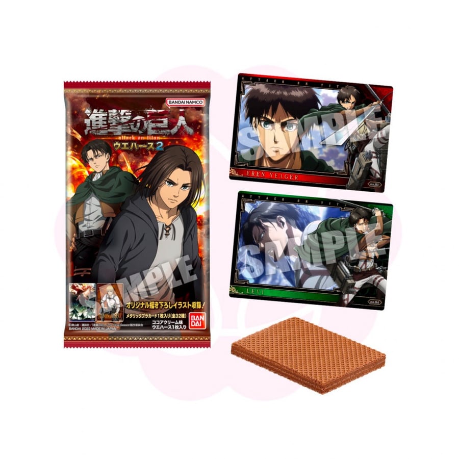 Attack On Titan Chocolate Wafers Vol.2