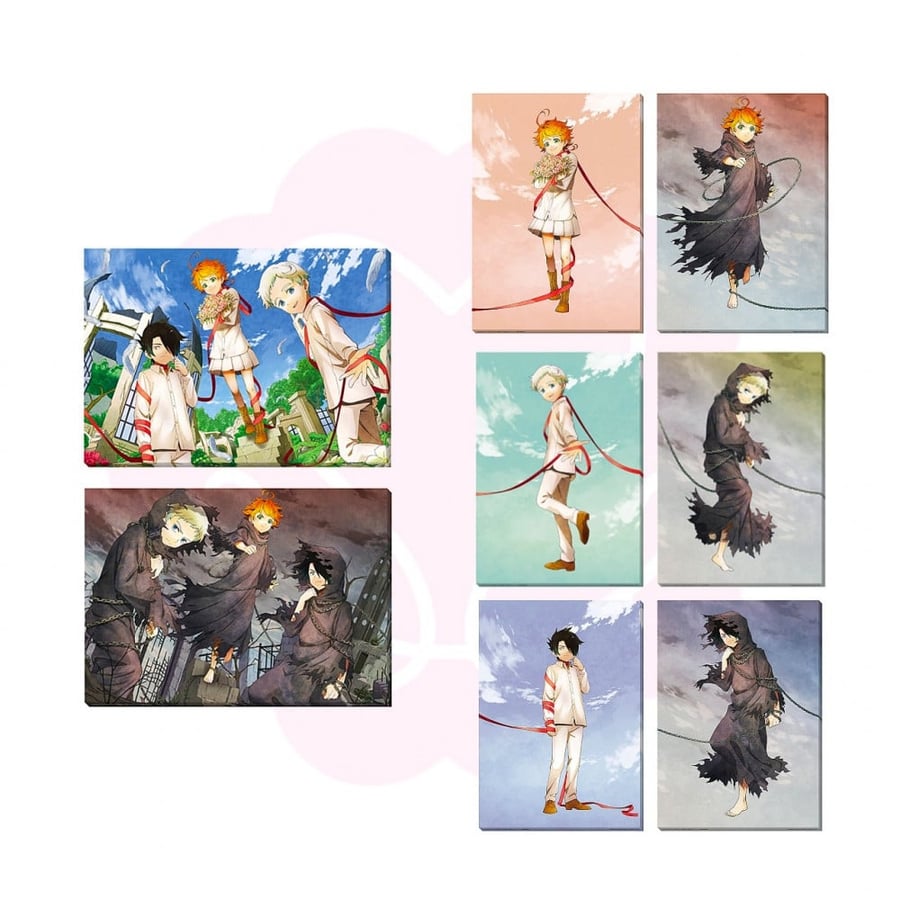 The Promised Neverland The Last Field Canvas Board