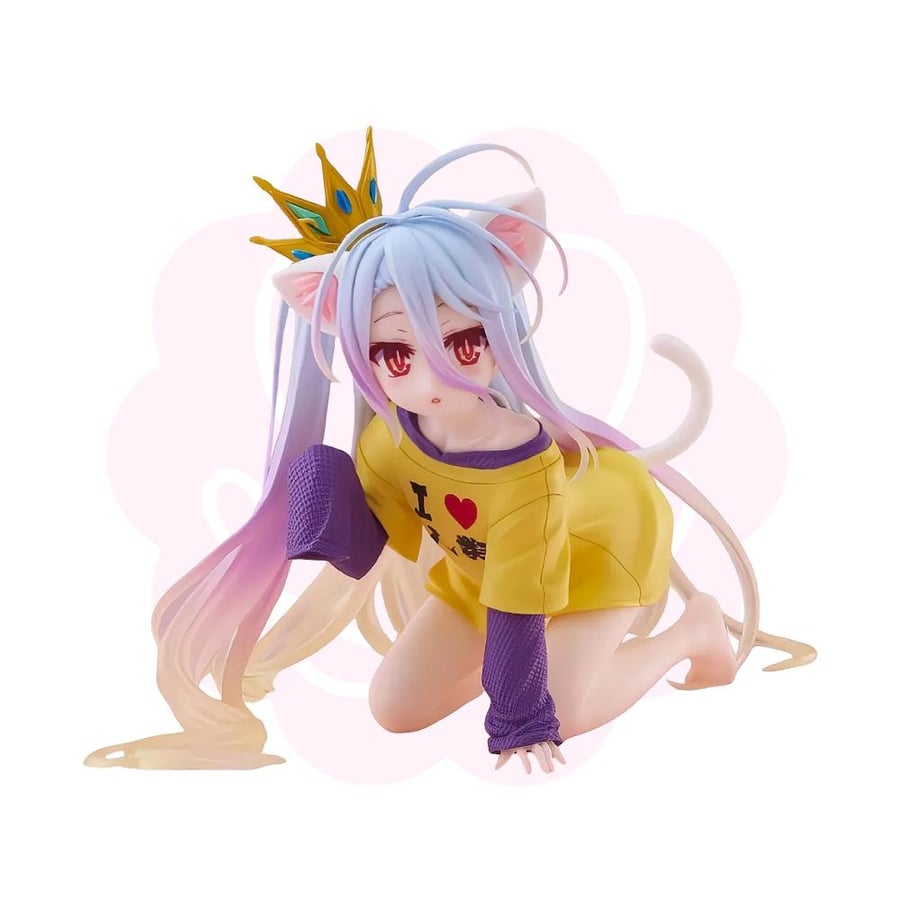 No Game No Life Shiro Desktop Cute Nekomimi Tshirt Ver
