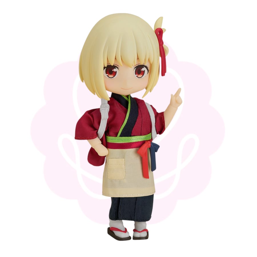 Lycoris Recoil Nishikigi Chisato Nendoroid Doll LycoReco Cafe Ver m9