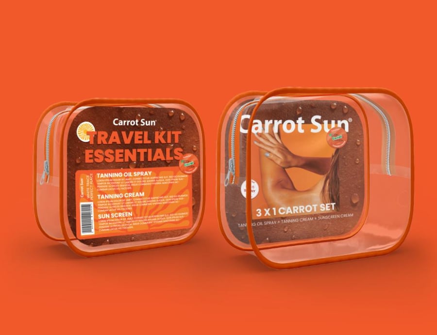 حقيبة كاروت برونز طبيعي