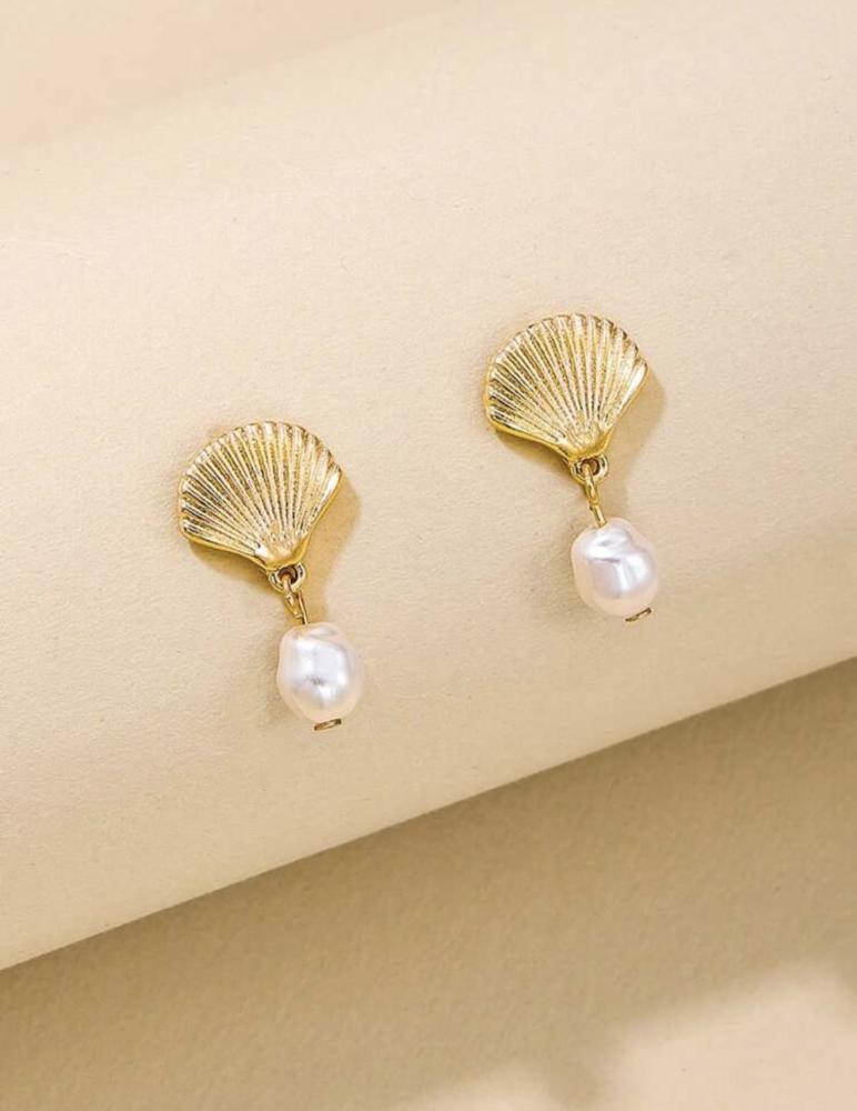 Ring | Shell and Pearl Shape