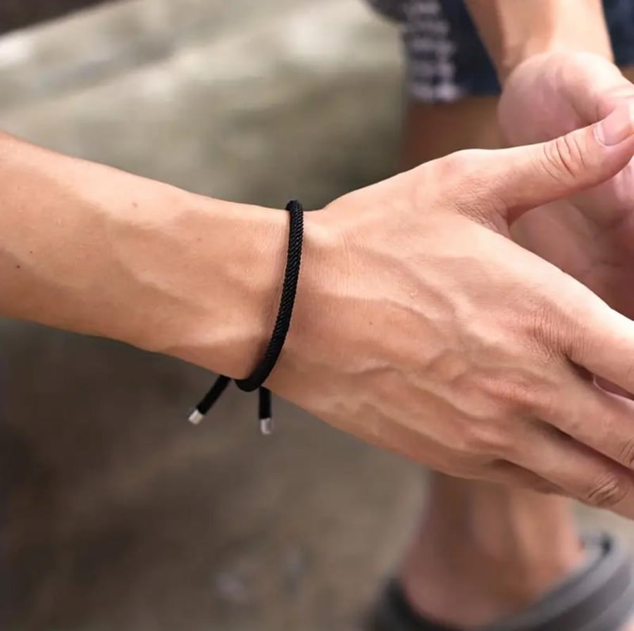 Tan bracelets | thread