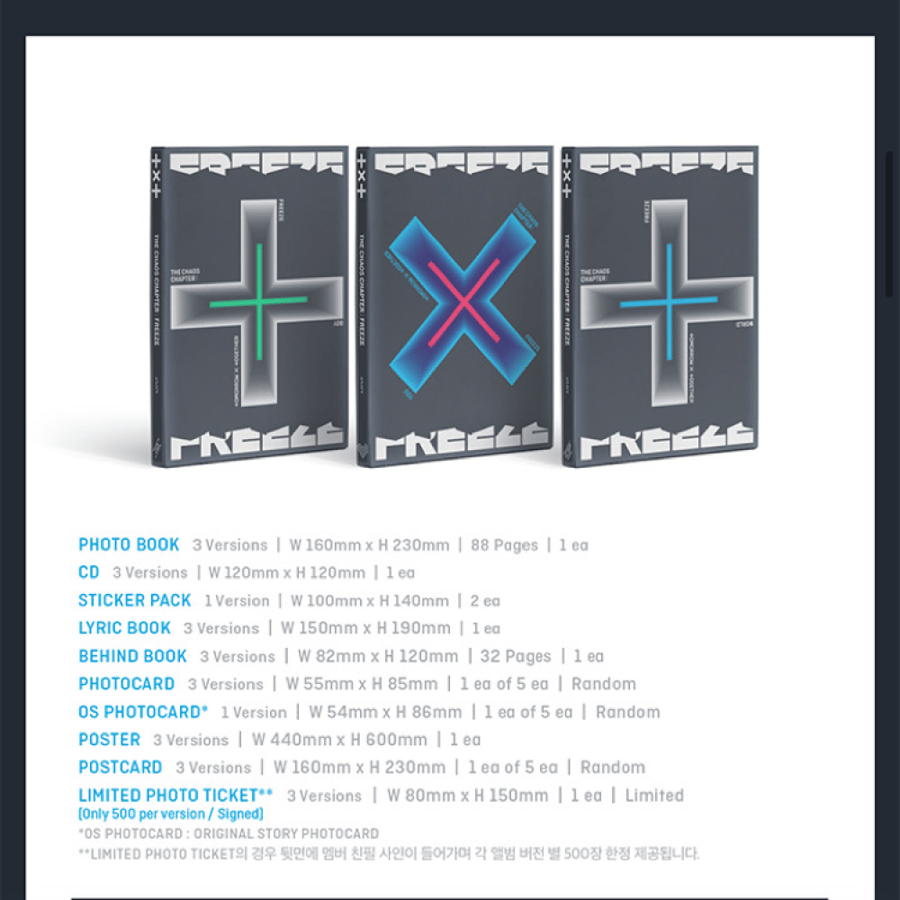 TXT - The Chaos Chapter: FREEZE