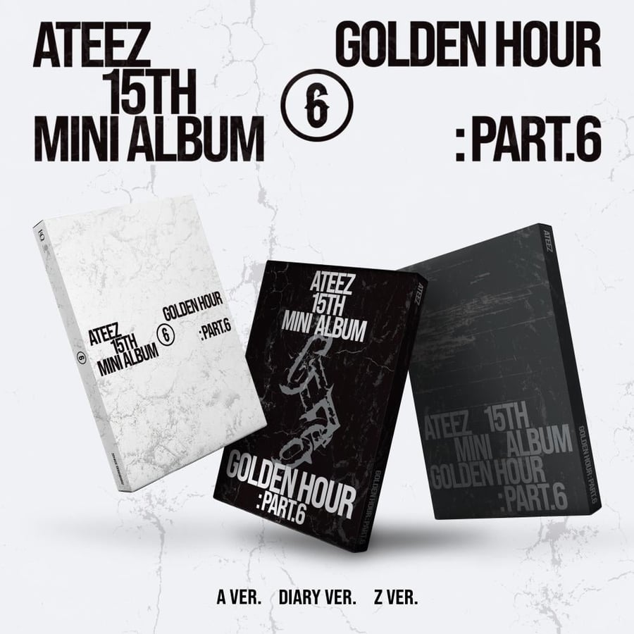 ATEEZ(에이티즈) GOLDEN HOUR : Part.6 سيت