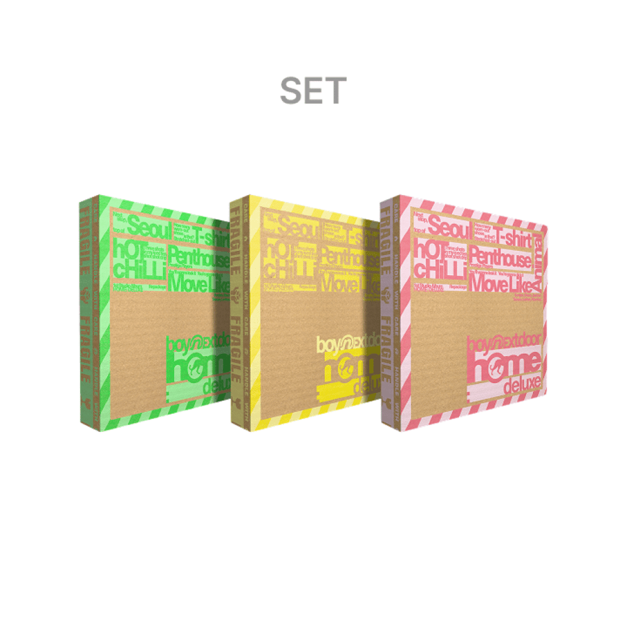 BOYNEXTDOOR '1st Studio Album Repackage [HOME: DELUXE]' سيت