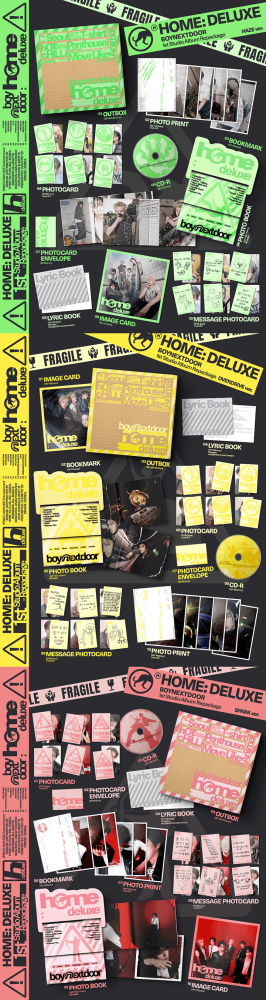 BOYNEXTDOOR '1st Studio Album Repackage [HOME: DELUXE]' سيت