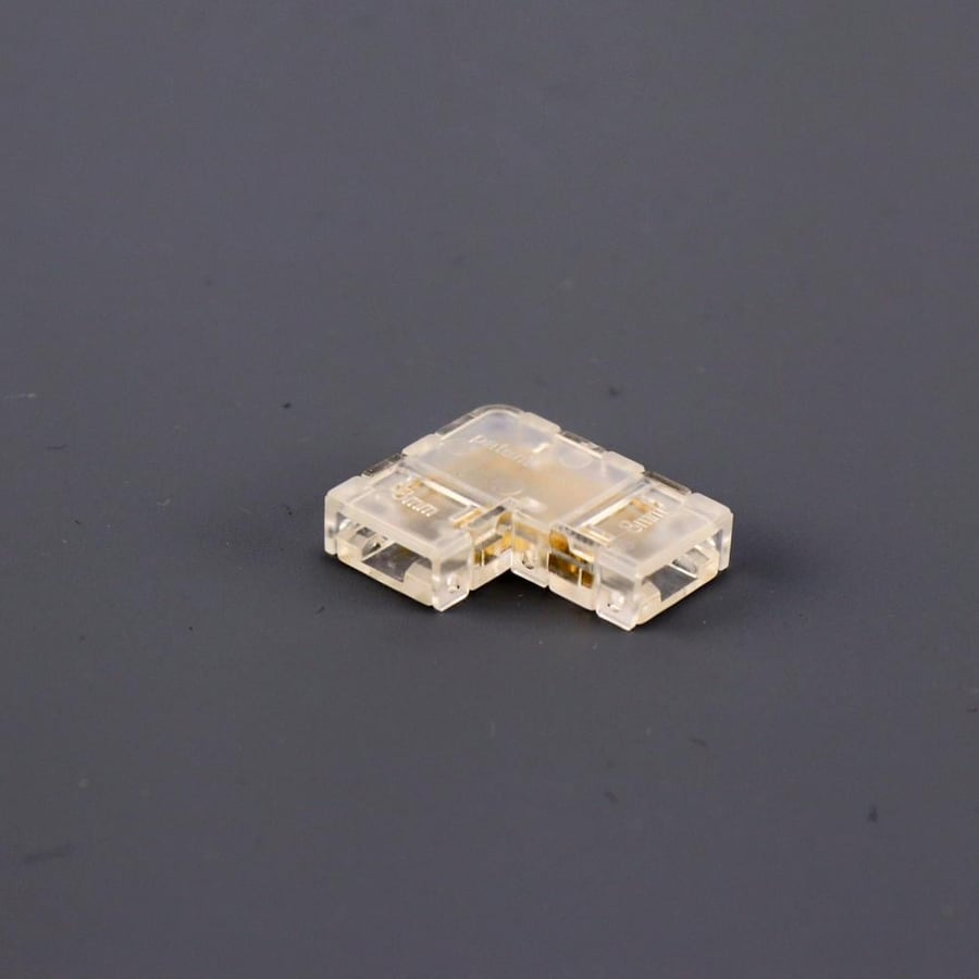 Connector for Zina Rasine corner 24V, 12V between two 8-millimeter lighting strips