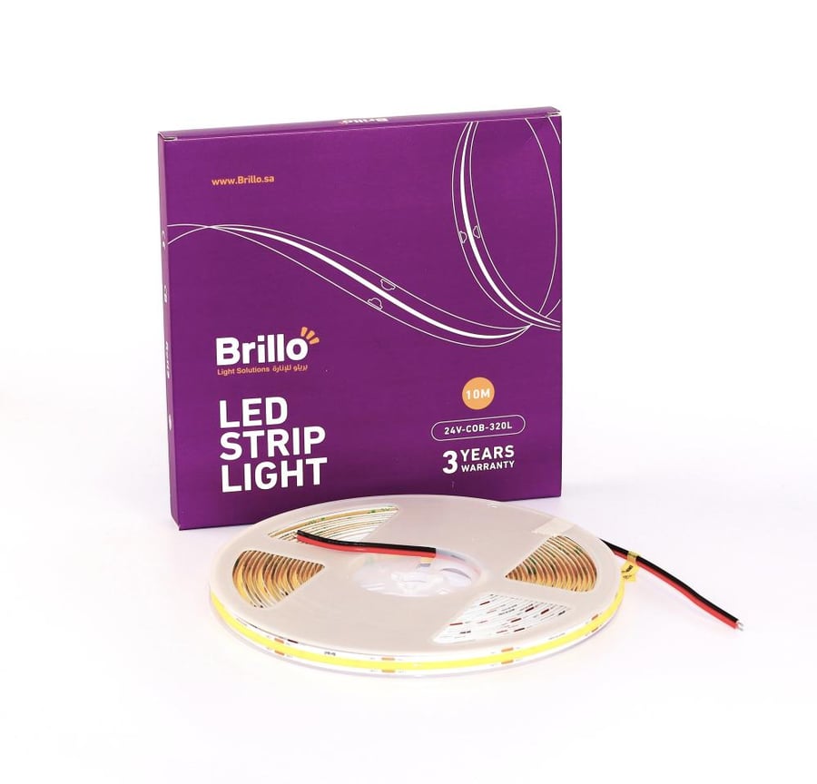 10-meter COB adhesive lighting strip 4000K