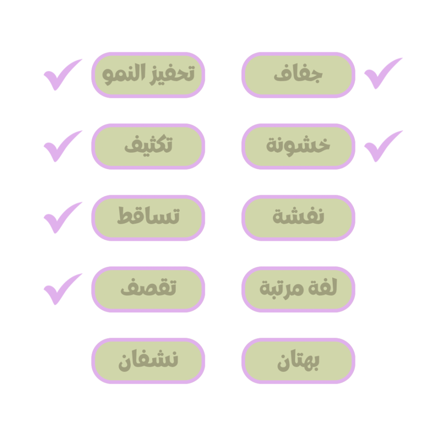 بكج نوتي للتكثيف وتحفيز نمو جميع انواع الشعر