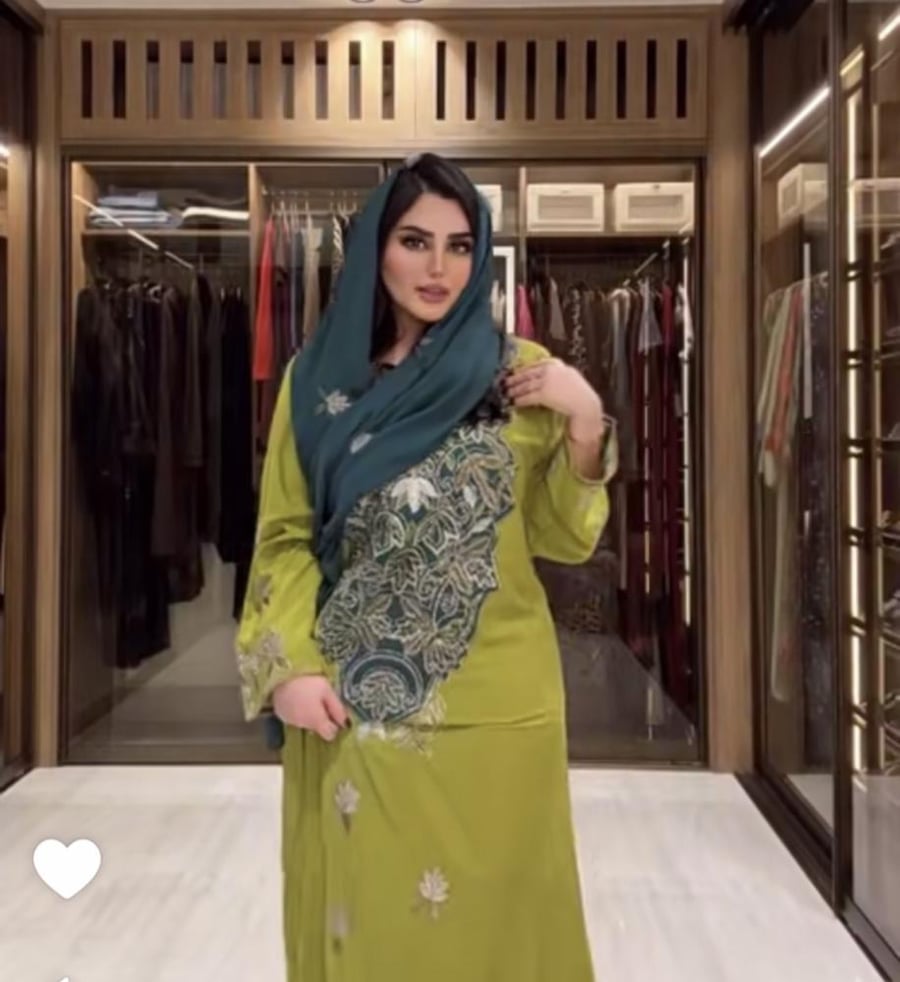جلابيه ميعاد كريب مع طرحه