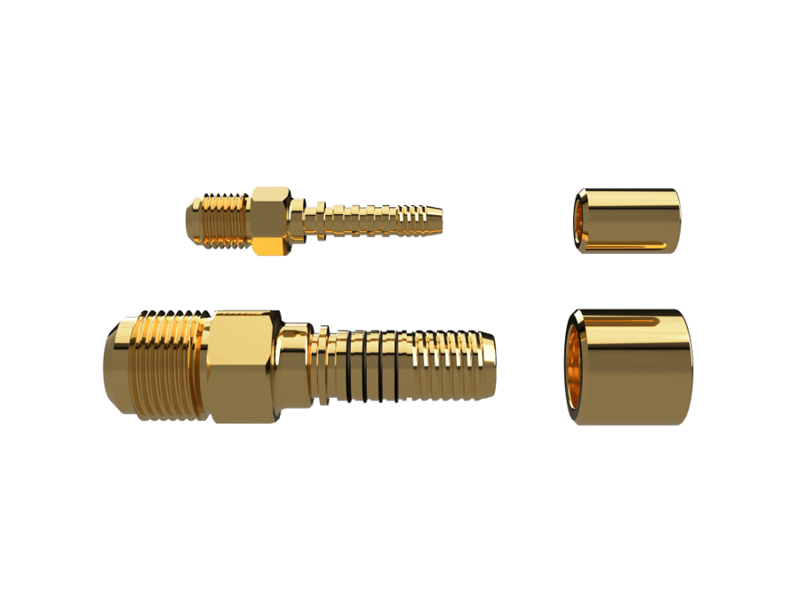 Freo pipe copper male complete connection model 5/8" "