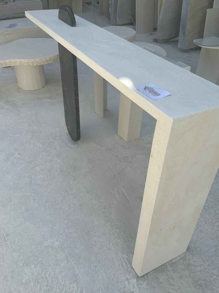 Console stone + natural marble