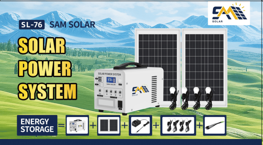 جهاز رحلات ليثيوم SAM SOLAR 12.8V-6AH