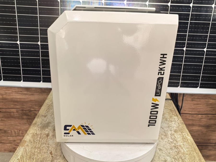 جهاز رحلات ليثيوم  بطارية 2010 واط ومحول 1000 واط مع شاحن من الكهرباء 10 أمبير 29.2 فولت SAM SOLAR